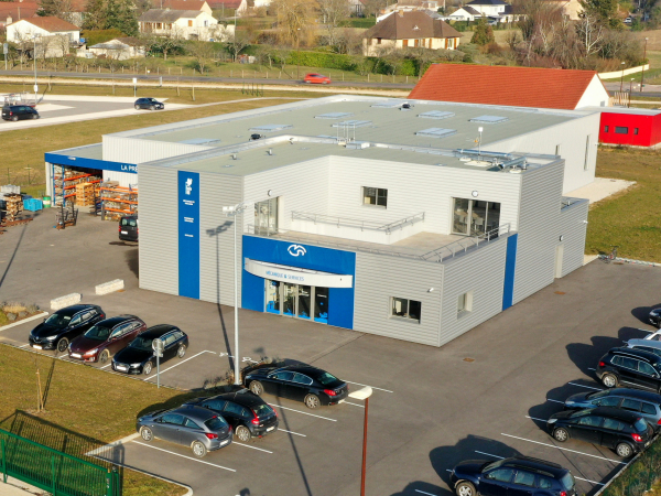 Entreprise vue du ciel