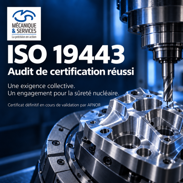 #MécaniqueEtServices hashtag#ISO19443 hashtag#Nucléaire hashtag#SûretéNucléaire hashtag#ExcellenceOpérationnelle hashtag#PEON hashtag#GIFEN hashtag#NuclearValley hashtag#IndustrieFrançaise