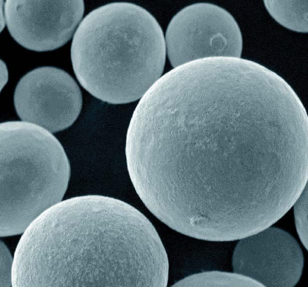 Micrographie poudre de stellite (200μm), STELITTAGE, PTA, STELITTE